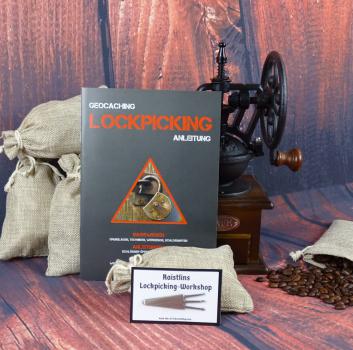 Lockpicking Anleitung auf 36 Seiten - Broschüre für Anfänger + LOCKPICK-PIN